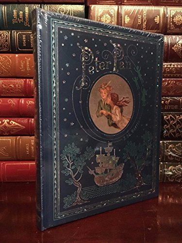 Book Cover Peter Pan by J. M. Barrie Leather Bound Illustrated Collectible