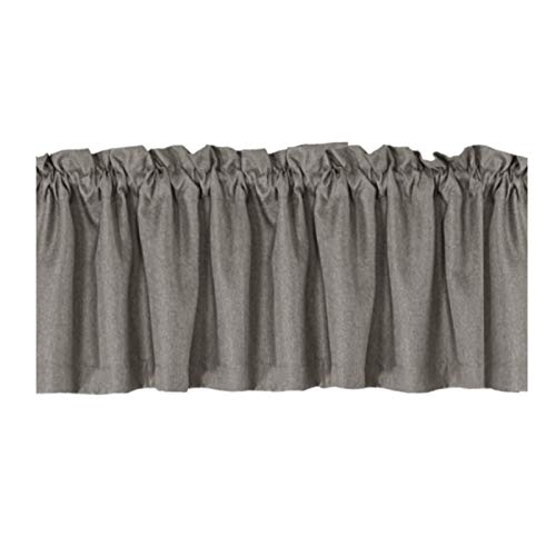 Book Cover Linen Curtains Room Darkening Light Blocking Thermal Insulated Heavy Weight Textured Rich Linen Burlap Curtains for Bedroom / Living Room Curtain, 52 by 84 Inch - Aegean Blue (1 Panel)