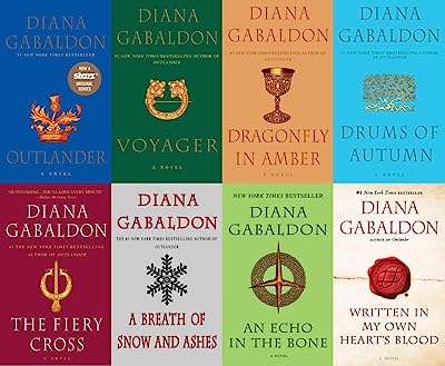 Book Cover Diana Gabaldon Outlander Series 8 Book Set (1- 8)