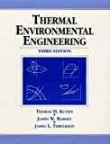 Kuehn, T. H. ( Author )(Thermal Environmental Engineering (Revised)) Paperback