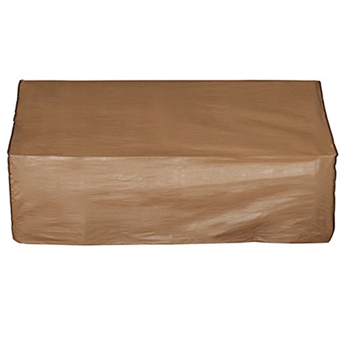 Abba Patio Outdoor 3-Seat Sofa Cover Waterproof Wicker/Rattan Lounge Porch Sofa Cover, 95-Inch