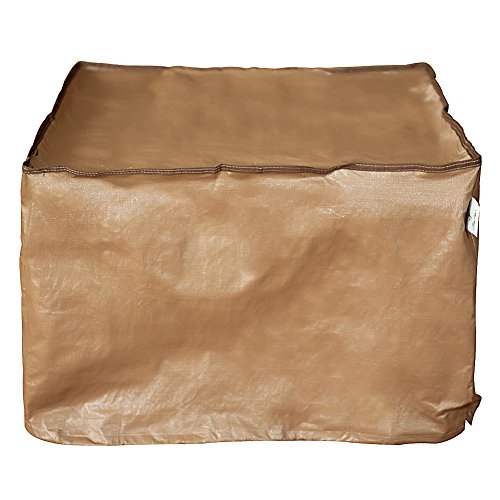 Abba Patio Water Resistant Square Coffee/Side/End Table/Ottoman Cover, 26" L x 26" W x 18" H