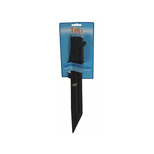 Tiki Torch Stake Black