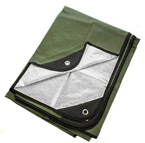 Book Cover Arcturus Heavy Duty Survival Blanket â€“ Insulated Thermal Reflective Tarp - 60