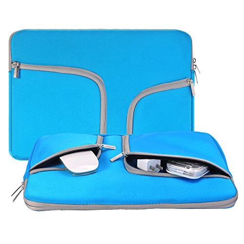 Laptop Sleeve 11.6 Inch,Egiant Water-Resistant Protective Notebook Case Bags Compatible Mac Air 11, Mac 12 Retina, HP Stream 11,Chromebook 11,Surface Pro 4 5 6 7,Computer Notebook Carrying Case-Blue