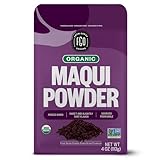 FGO Organic Maqui Powder, 4oz Resealable Pouch, Freeze Dried Superfood Berry from Chile, for Desserts and Smoothies (Pack of 1)