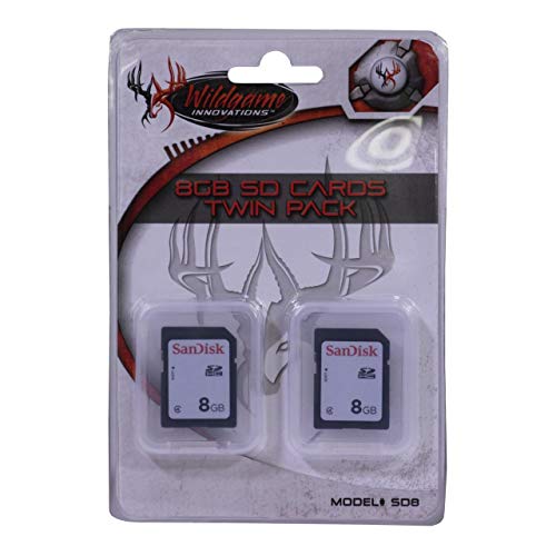 Wild Game Innovations WGICA0022 Sd8 - Wgi/8Gb/Sd Card 2Pk