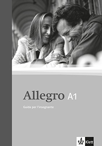 Allegro / Guida per l'insegnante - Lehrerbuch (A1) by M. Gloria Tommasini (2003-01-07)