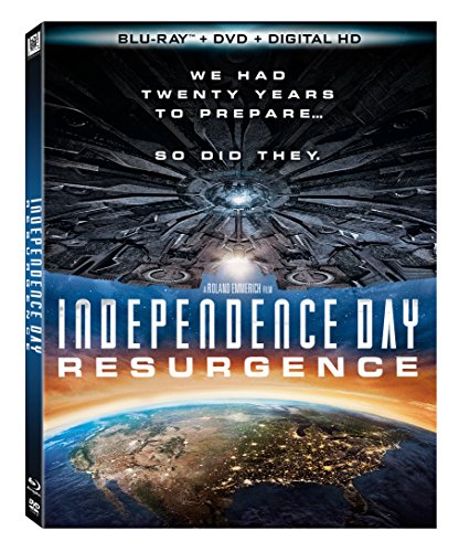 Book Cover Independence Day Resurgence(Bluray+DVD+Digital HD) [Blu-ray]