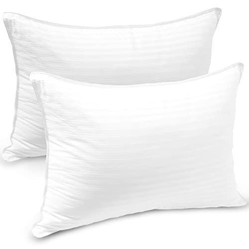 Sleep Restoration Bed Pillows for Sleeping â€“ King Size Set of 2, Comfortable Luxury.Cooling Pillow for Back Side or Stomach Sleepers
