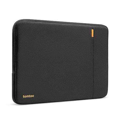 tomtoc 360 Protective Laptop Sleeve for 13.3 Inch Old MacBook Air, Old MacBook Pro Retina 2012-2015, Spill-Resistant 13 Inch Laptop Case with Accessory Pocket, YKK Zipper Bag