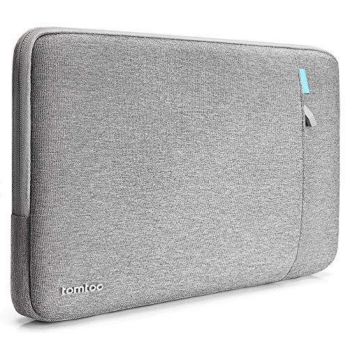 Book Cover tomtoc 360° Protective 13.3 inch Laptop Sleeve for 13.3 Inch Old MacBook Air, Old MacBook Pro Retina 2012-2015, Spill-Resistant 13 Inch Laptop Case Bag with Accessory Pocket