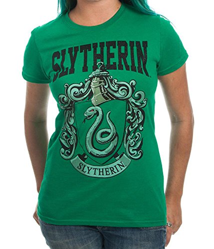 Harry Potter Slytherin House Juniors Green T-Shirt
