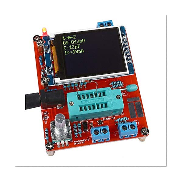 Transistor Tester, KKmoon Multifunctional LCD GM328 Transistor Tester Diode Capacitance ESR Voltage Frequency Meter PWM Square Wave Signal Generator