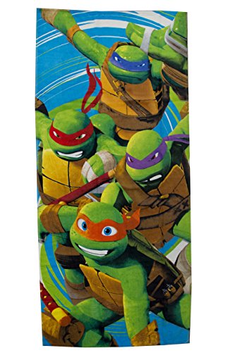 Nickelodeon Teenage Mutant Ninja Turtles Jump Cotton Pool/Beach/Bath Towel