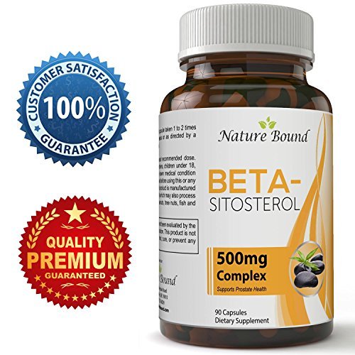 Mega Strength Beta Sitosterol Prostate Supplements â€“ Advanced Prostate Support for Men - Supports Urinary Health & Bladder Function â€“ Reduce Hair Loss & Boost Immunity - Increase Energy - 500 mg