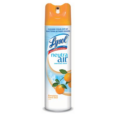 Book Cover Lysol Neutra Air Sanitizing Spray Citrus Scent 10oz 3ct