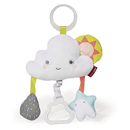 Book Cover Skip Hop Silver Lining Cloud Jitter Stroller Toy, Multi