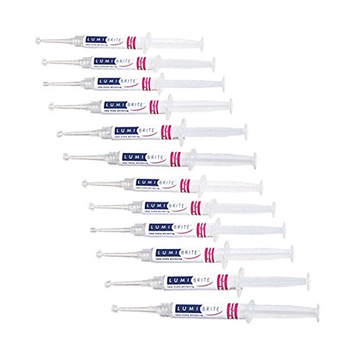 12 Syringes LumiBrite 32% Refill Kit Take Home Whitening Gel Dental