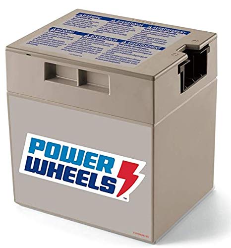 00801-1869 Battery 12 Volt Gray Genuine Power Wheels Fisher Price Grey 12V - NEW