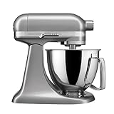 KitchenAid KSM3316XCU Artisan Mini Stand Mixer- Contour Silver,3.5 quart