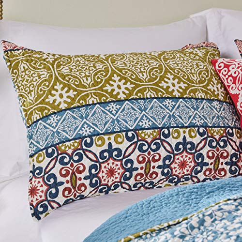 Greenland Home Shangri-La Standard Sham-Multi, 20x26-inch, Multicolor