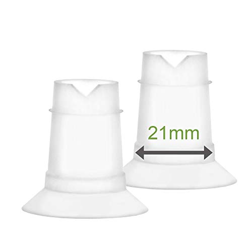 Maymom Flange Inserts for Freemie Flanges (21 mm); Small Inserts for Freemie Collection Cups