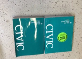 2006 2007 2008 2009 2010 2011 Honda CIVIC Repair Service Workshop Manual Set OEM