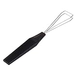 Qisan Stainless Steel Keycap Puller & Switch Puller for Mechanical Keyboards | Plastic Handle Key Cap Removal Tool for Gaming Keyboards | Professional Keyboard Maintenance Tool & Accessories - Black