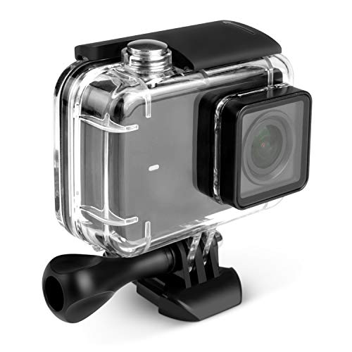 Book Cover Kupton Waterproof Case for Xiaomi YI 4K/ YI 4K+/ YI Discovery 4K, Diving Protective Housing 40m Waterproof Case for Xiaomi YI 4K/ YI 4K+/ YI Discovery 4K Action Camera with Bracket