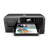 HP OfficeJet Pro 8210 Wireless Color Printer, Instant Ink Ready, Works with Alexa (D9L64A),Black