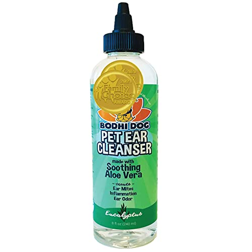 Bodhi Dog Ear Cleaner Solution for Dogs and Cats | Aloe Vera Cleaning Treatment for Infection and Yeast Treatment | Gentle Cleanser for Ears