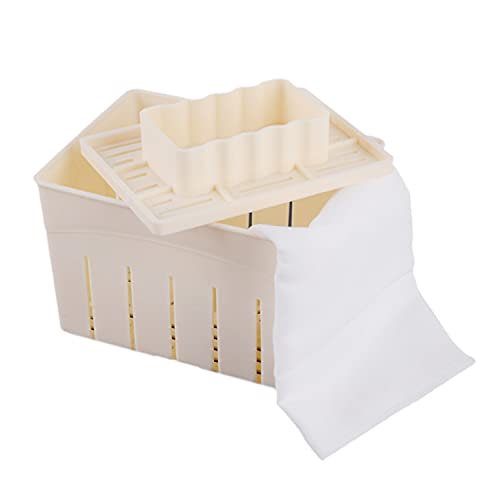 Mangocore Tofu Press Mould DIY Homemade Tofu Maker Pressing Mold Kit + Cheese Cloth Kitchen Tool tofu Mold
