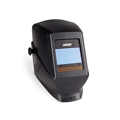 Jackson Safety Welding Helmet - Digital Auto Darkening Filter - Welding Hood For Men And Women - 4 Sensors - Black - 46129