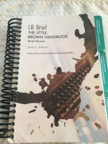 LB Brief The Little Brown Handbook (Brief Version- Harrisburg Area Community College)