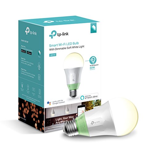 Kasa Smart Light Bulb by TP-Link â€“ WiFi Bulbs, No Hub Required, Old Version, Works with Alexa & Google (LB110)