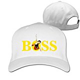BAI XUE Boss Tour Baseball Cap White