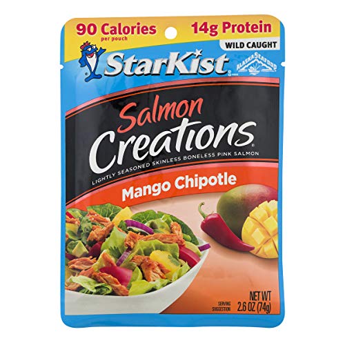 Book Cover StarKist Salmon Creations Mango Chipotle - 2.6 oz Pouch (Packaging May Vary) (Pack of 12)