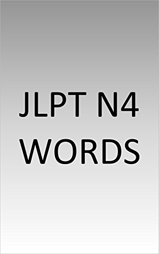JLPT N4 words English