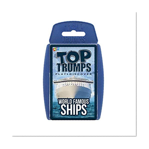 top trumps 14894 Monde célèbre navires Jeu de Cartes
