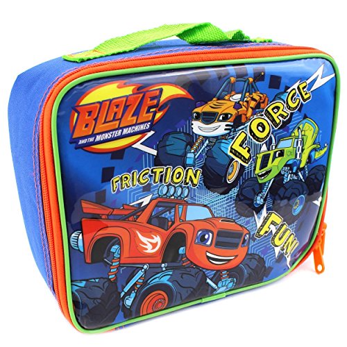 Book Cover Nickelodeon Blaze and The Monster Machines Soft Lunch Box (Fun Blue)