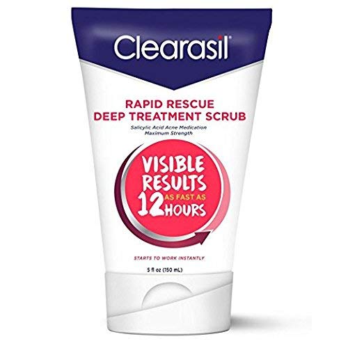 Clearasil Ultra Rapid Action Face Scrub, 5 fl. Oz (Pack of 5)
