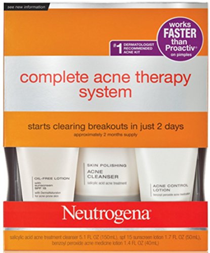 Neutrogena Complete Acne Therapy System (Pack of 2)
