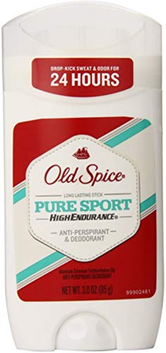 Book Cover Old Spice High Endurance Anti-Perspirant & Deodorant, Pure Sport 3 oz (Pack of 8)