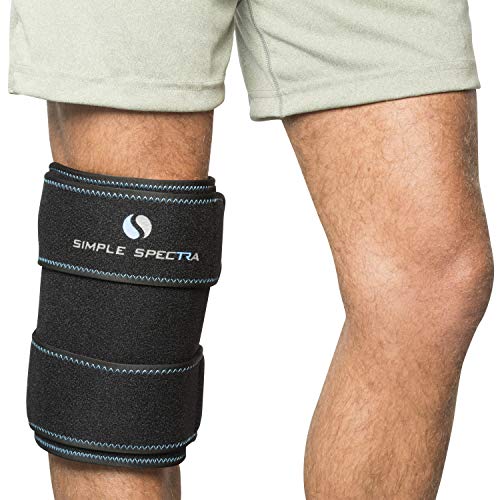 Book Cover Ice Pack - Large Reusable Flexible Gel Clay Hot & Cold Clay | Pain Relief Therapy for Injuries - Best for All Joints & Muscles - Use on Back, Shoulder, Elbow, Knee, Ankle, Foot (Clay Pack with Wrap)
