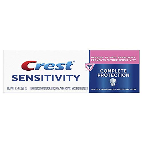 Crest Sensitivity Complete Protection Toothpaste, Smooth Mint 3.5 oz (Pack of 5)