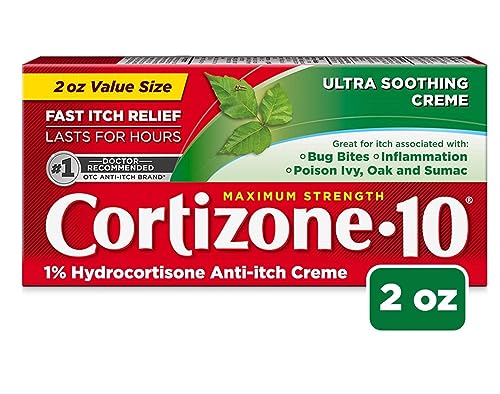 Book Cover Cortizone-10 Plus Maximum Strength Anti-Itch Creme 2 oz (Pack of 2)