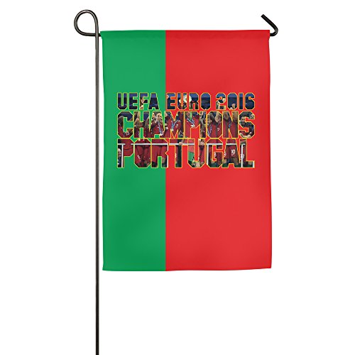 Hioyio Portugal 2016 Soccer Champion House Flag&Garden Flag