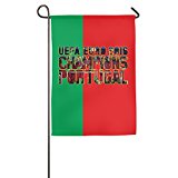 Hioyio Portugal 2016 Soccer Champion House Flag&Garden Flag