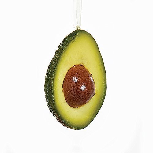 Kurt Adler 4 Inch Avocado Christmas Ornament